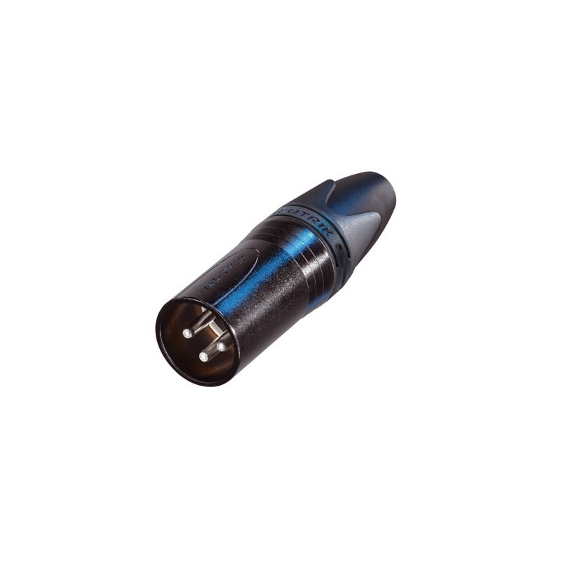 Neutrik NC3MXX-BAG - XLR Connector 3 Pin male, black